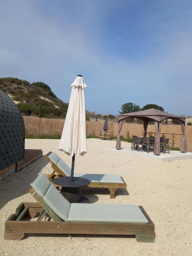 Glamping Pod Hotel Prodromi Bagian luar foto